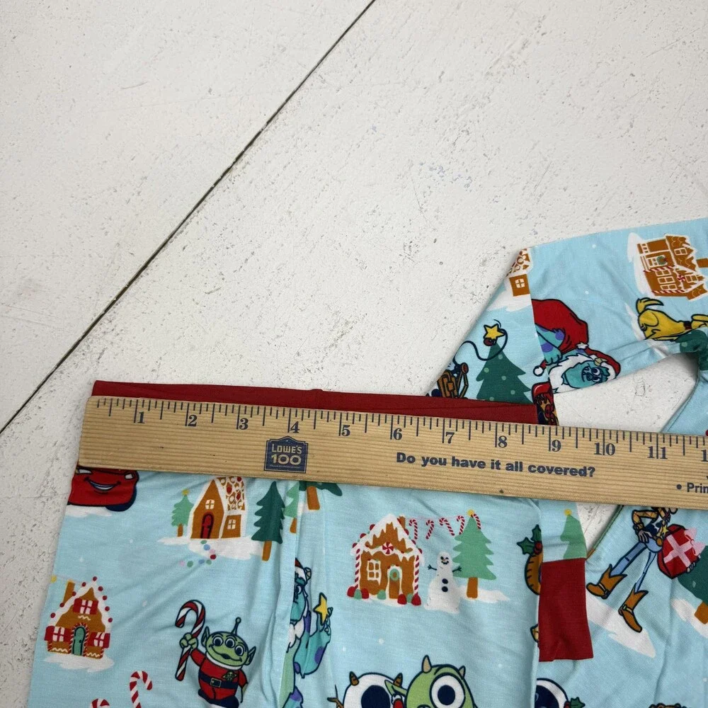 Little Sleepies Pajama Set Kids 3T Pixar Cars Monsters Toy Story Holiday 2 Piece